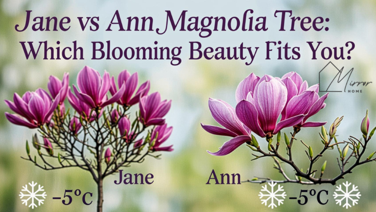 Jane vs Ann Magnolia Tree