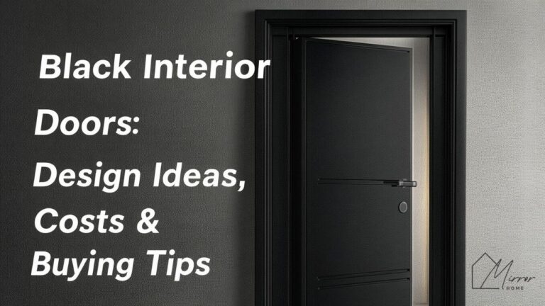 Black Interior Doors