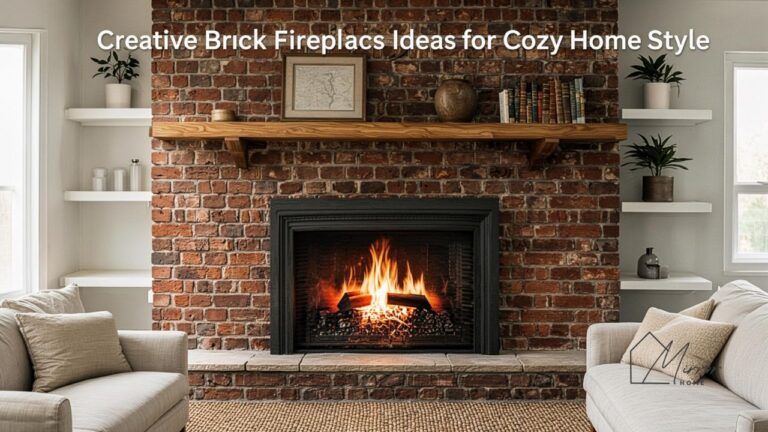 Brick Fireplace Ideas