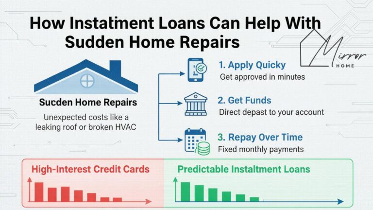How Installment Loans Can Help With Sudden Home Repairs