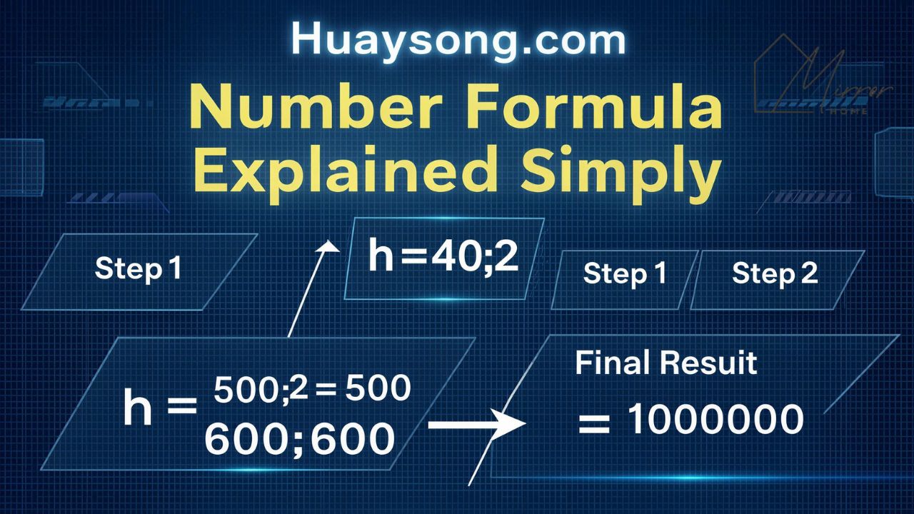 Huaysong.com Number Formula