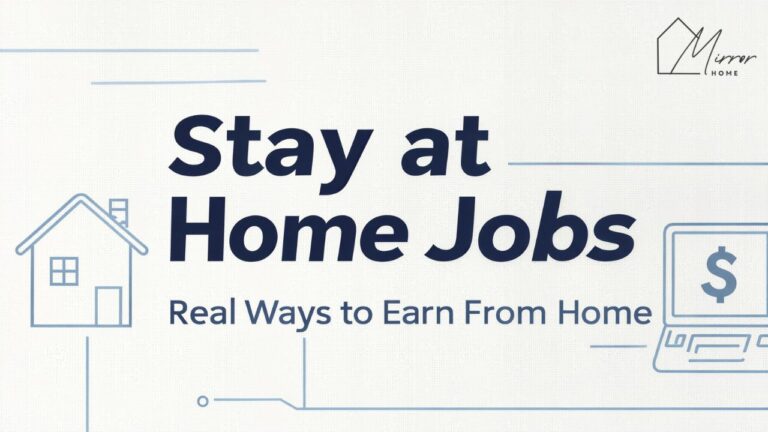 Stay at Home Jobs