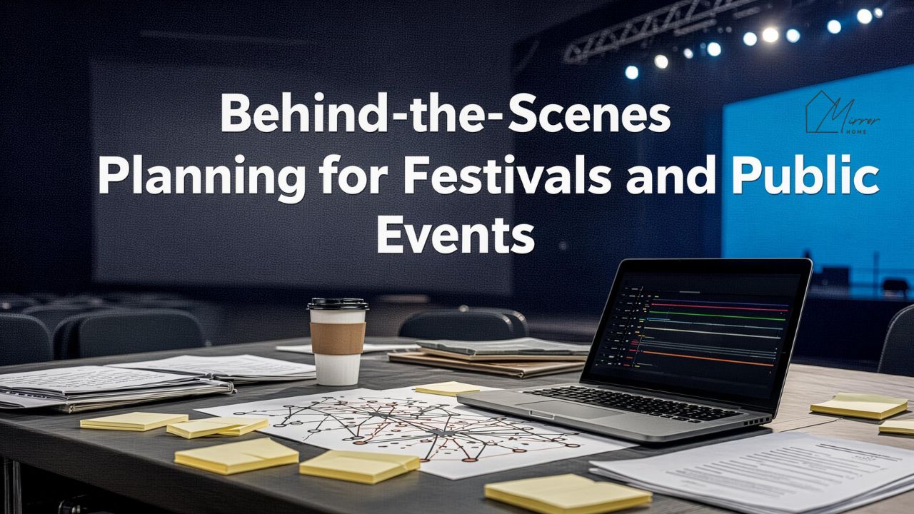 Behind-the-Scenes Planning for Festivals and Public Events