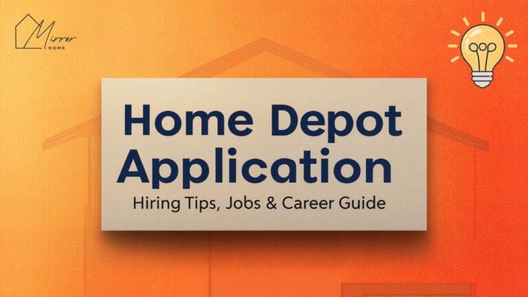 Home Depot Application