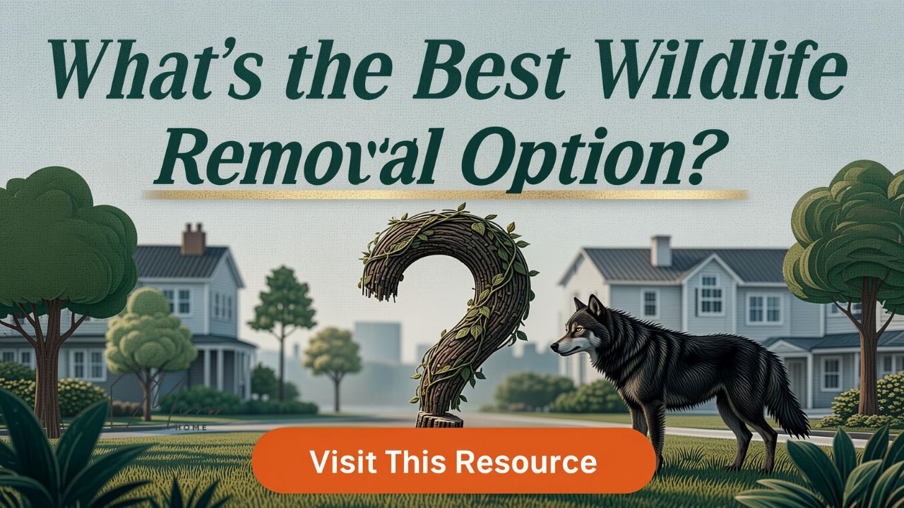 What’s the Best Wildlife Removal Option Visit This Resource