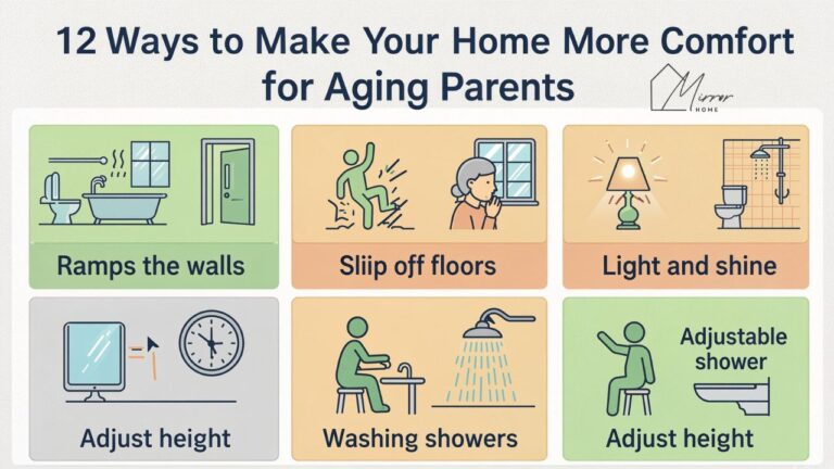12 Ways to Make Your Home More Comfortable for Aging Parents