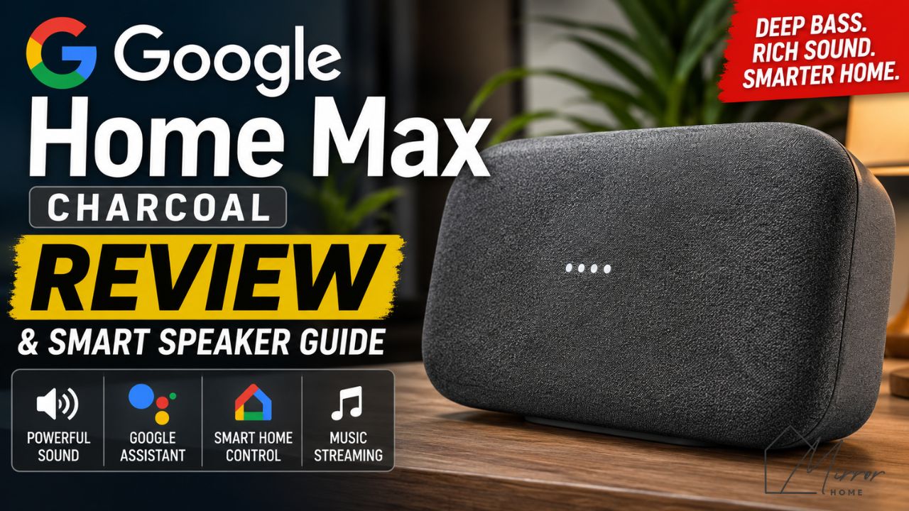 Google Home Max Charcoal