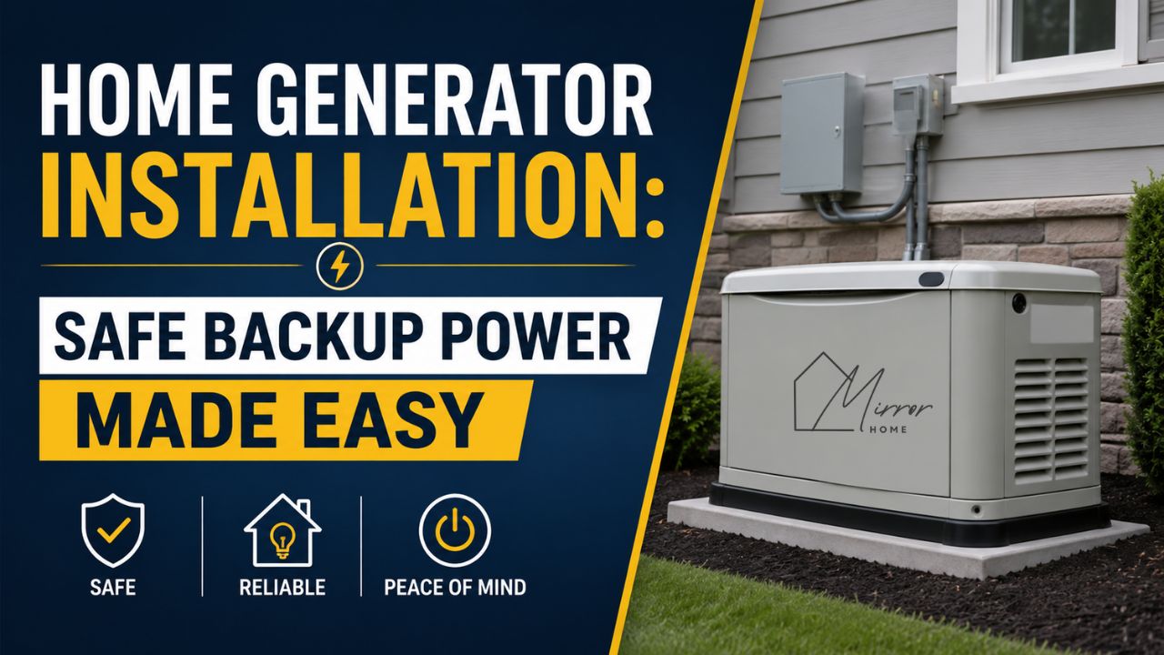 Home Generator Installation